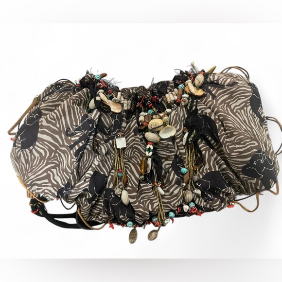Mary Frances Safari Spirit Beaded Elephant Bag 💎 - Picture 4 of 10